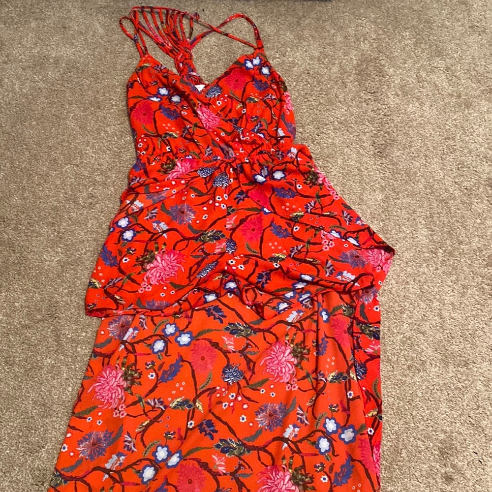 Large Candies High-Low Dress